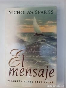 Libros: El Mensaje (Message in a Bottle) - Nicholas Sparks